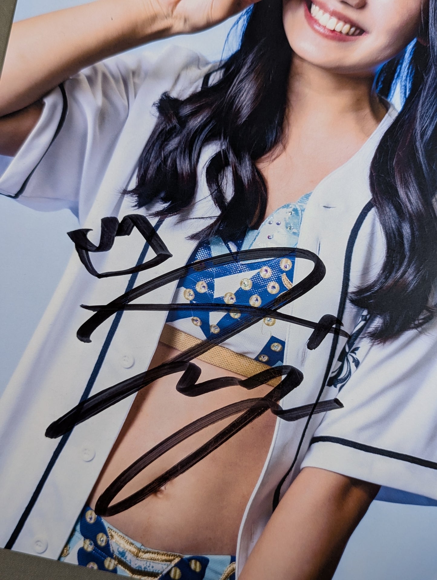 天咲光由 直筆サイン入り スターダムポートレート(I-5)