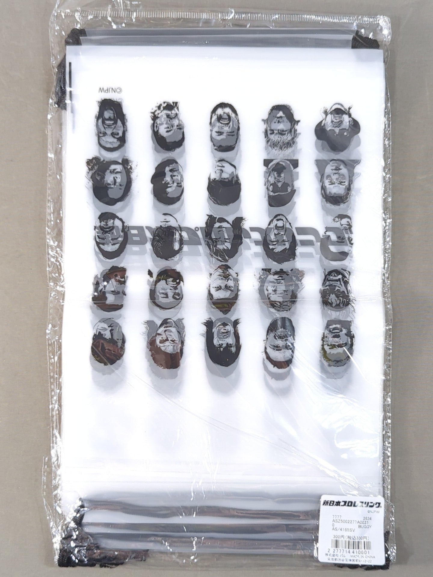 ★ASOKO de 新日本プロレス★ buggy柄 ビニール巾着セット