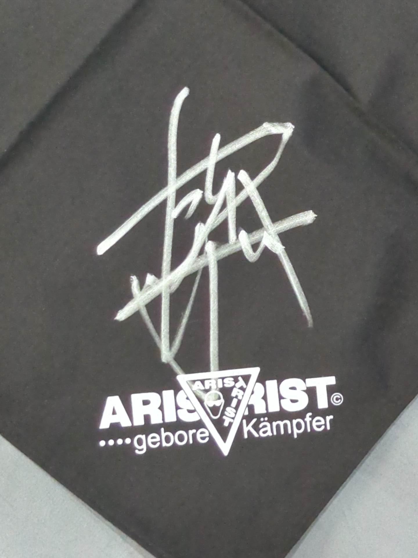 ★ARISTRIST★【蝶野正洋 直筆サイン入り】バンダナ