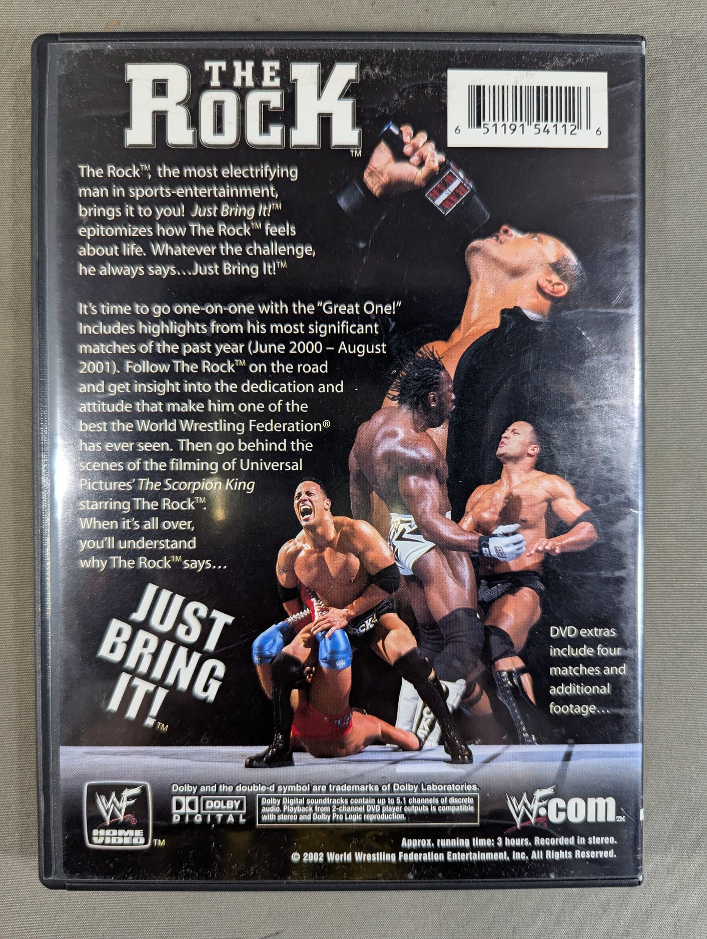 THE ROCK JUST BRING IT!