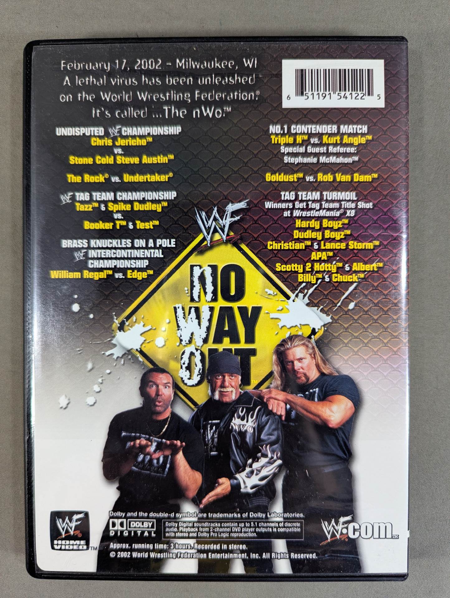 NO WAY OUT 2002