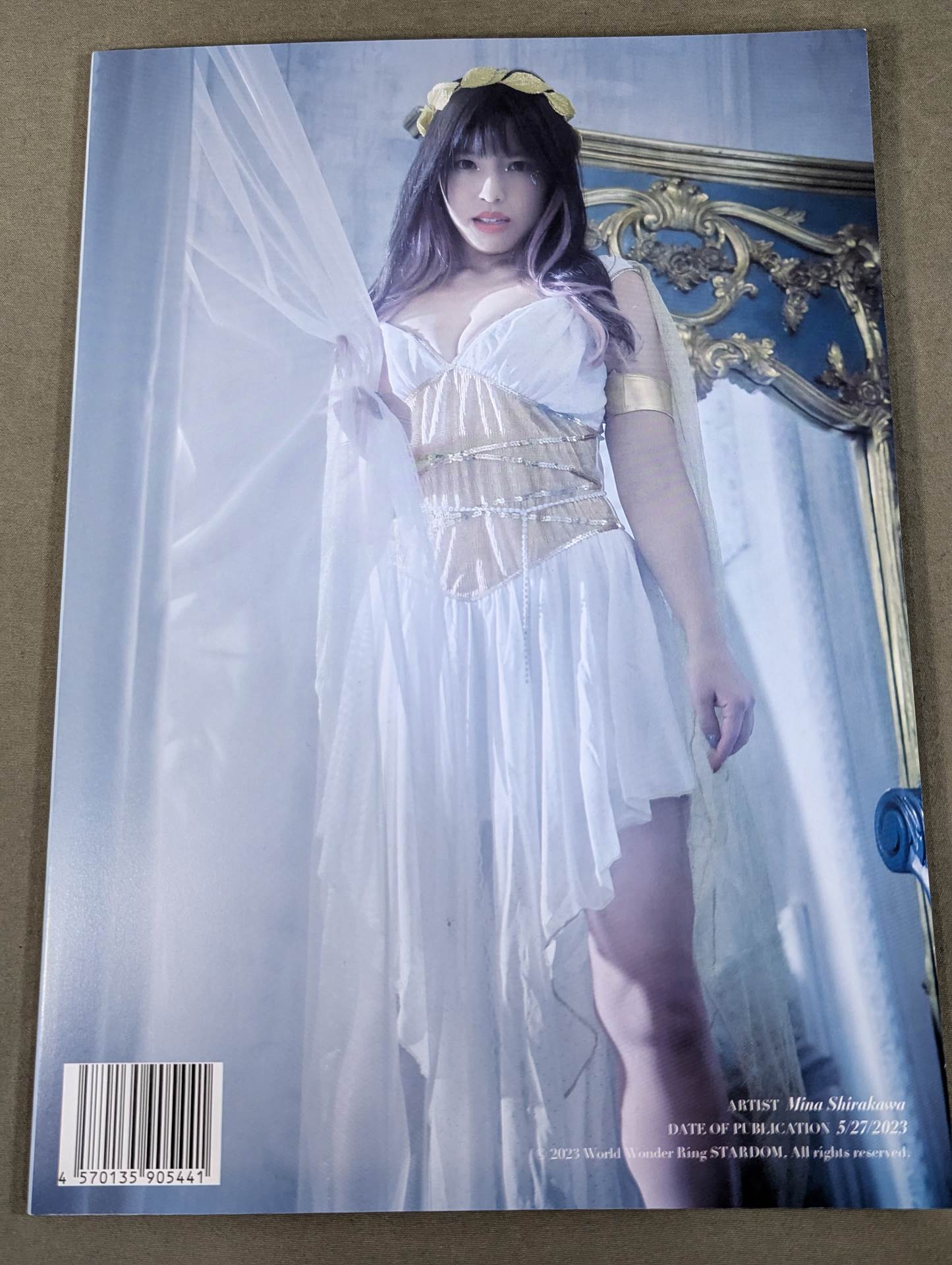 【hand signed autograph】 Mina Shirakawa Photo gallery THE VENUS