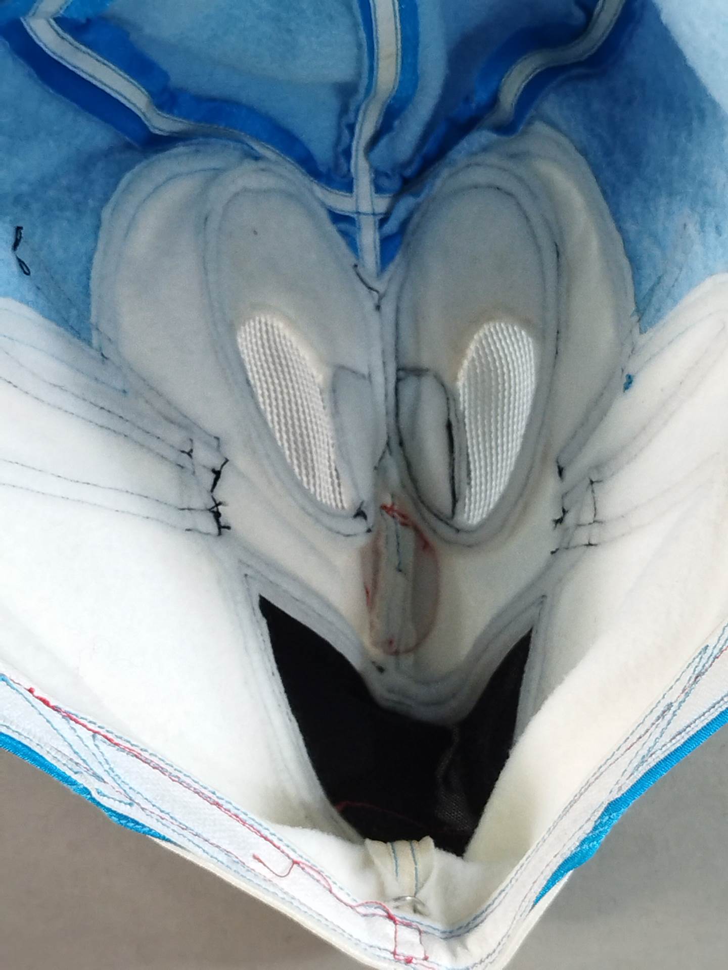 Cat-shaped robot-like mask