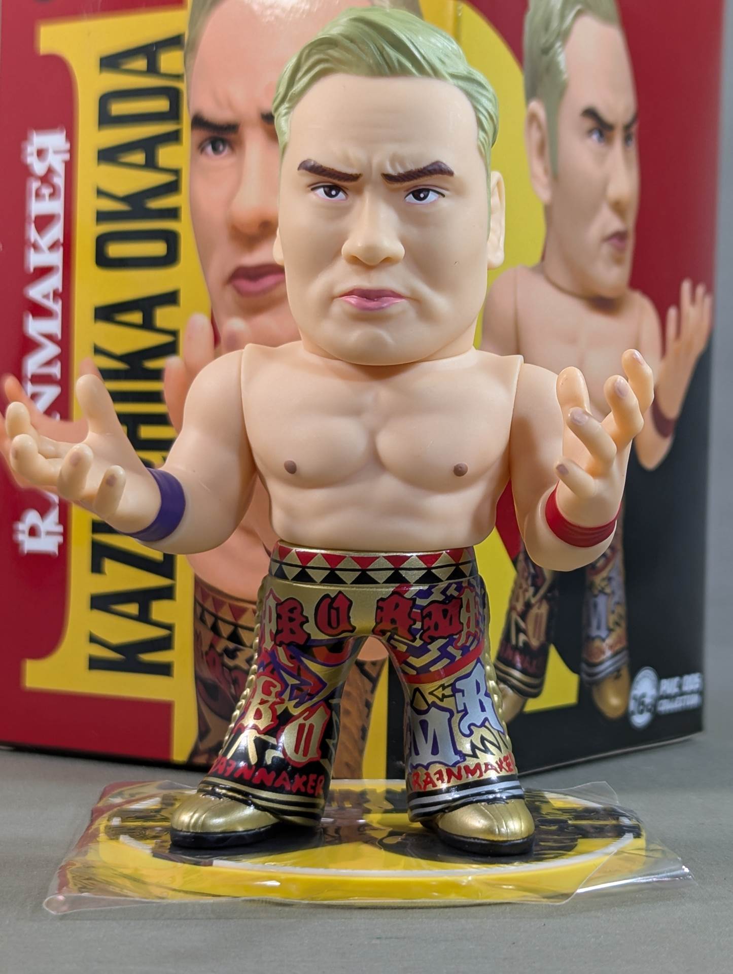 オカダ・カズチカ 16dソフビコレクション – 闘道館