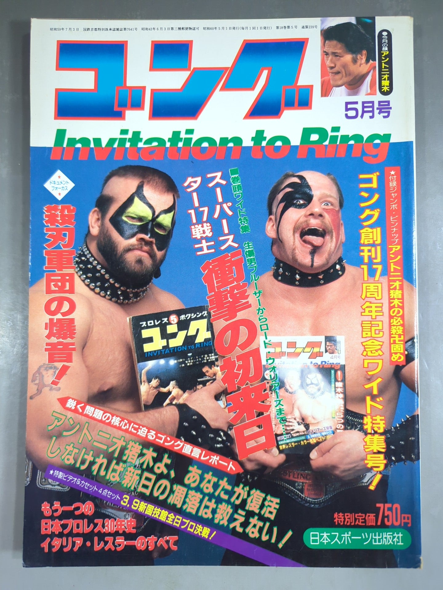 月刊ゴングVol.18 No.5 – 闘道館