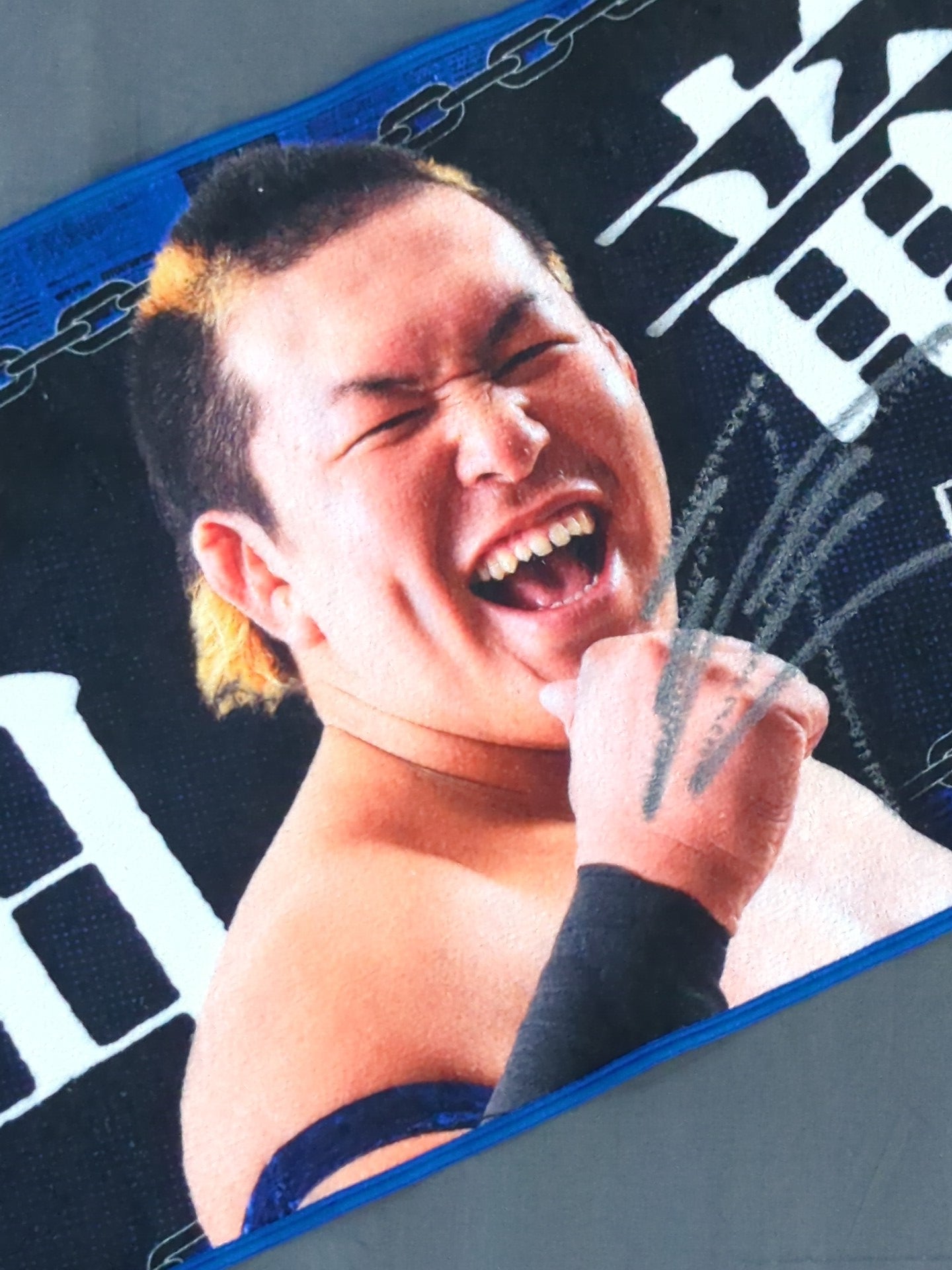 【hand signed autograph】 Ryuki Honda support towel