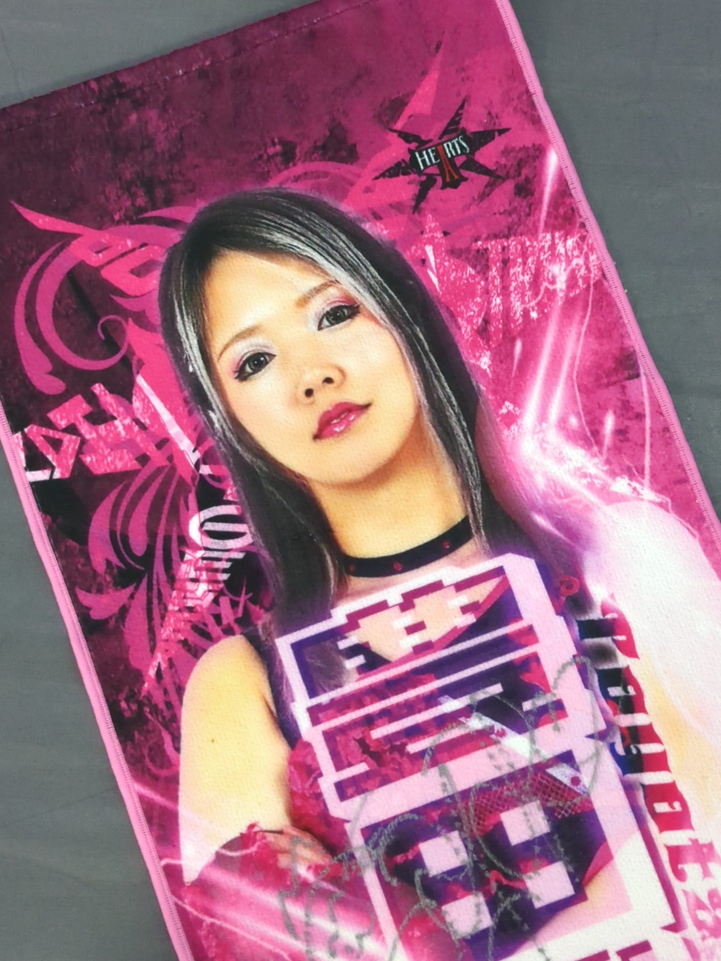 【hand signed autograph】 Saya Toyoda support towel