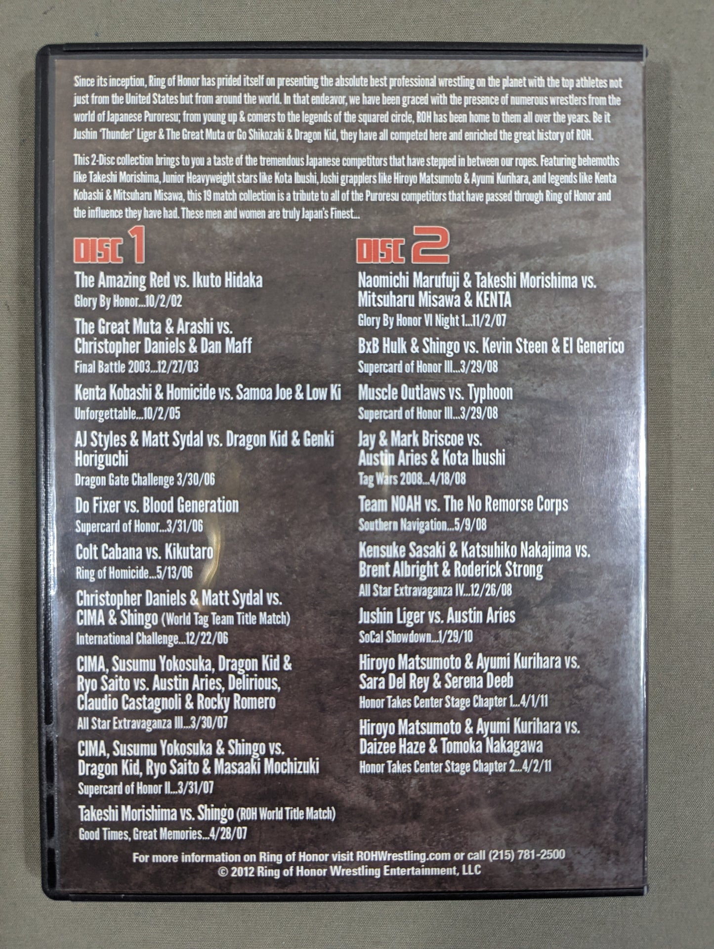 ROH JAPAN’S FINEST