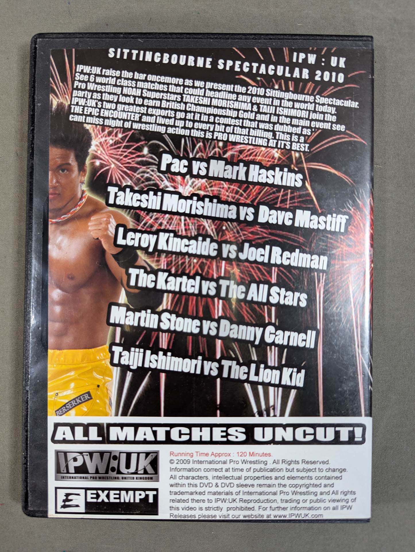 ★PRO-Wrestling NOAH×IPW:UK★ THE SETTINGBOURNE SPECTACULAR 2010