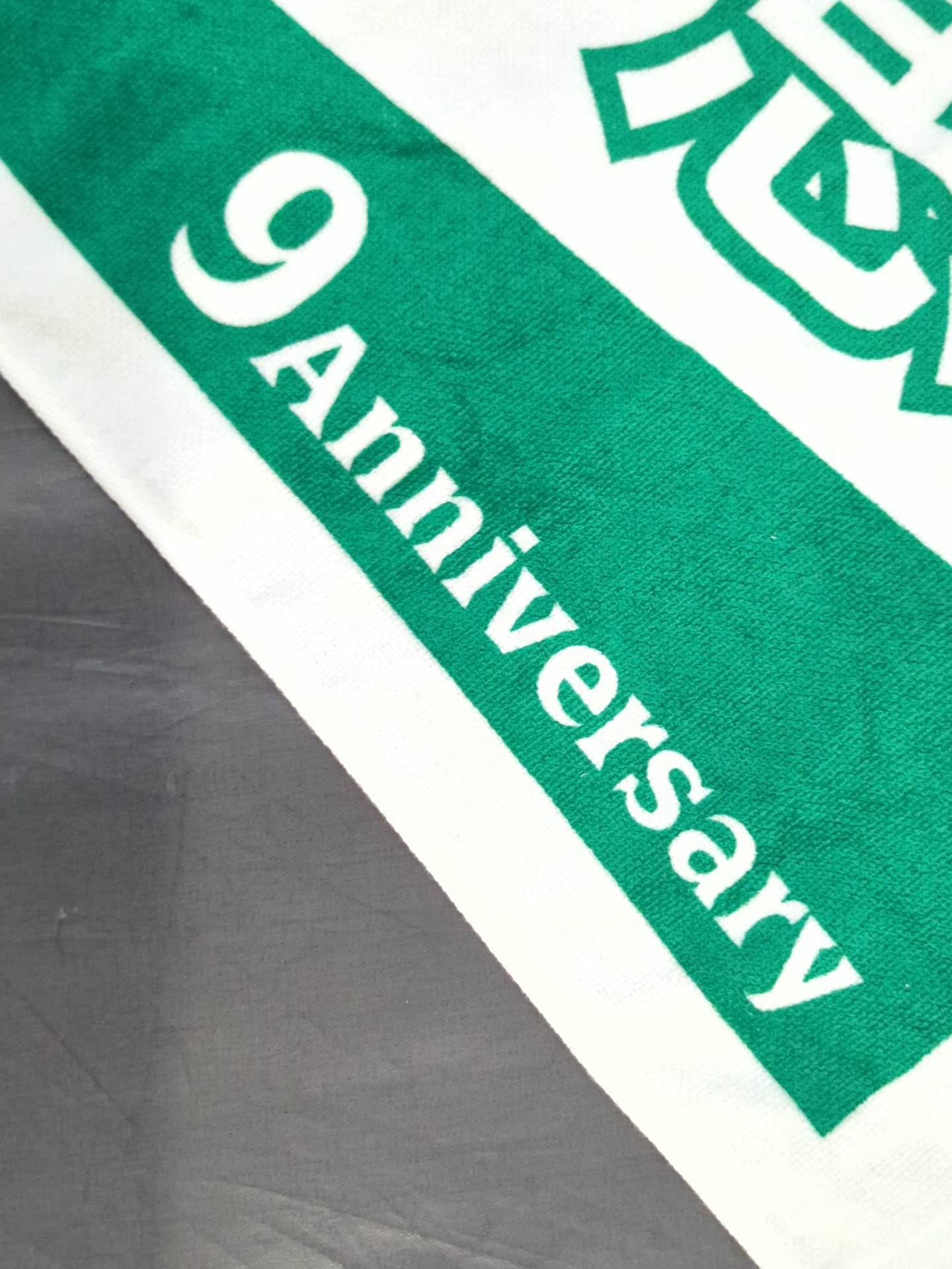 Tae Honma "9th Anniversary" Original Sports Towel