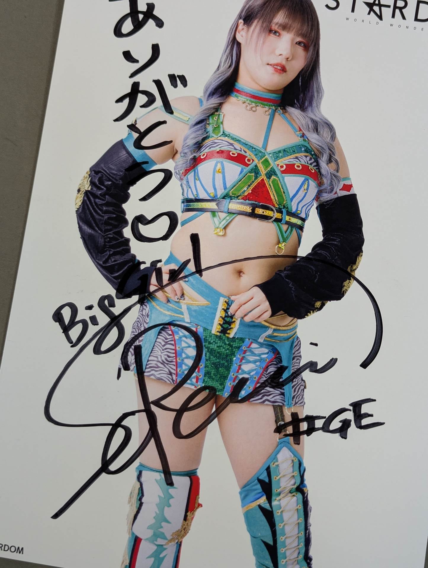 Ami Sohrei hand signed autograph Starda Pro-Photo (D-7)