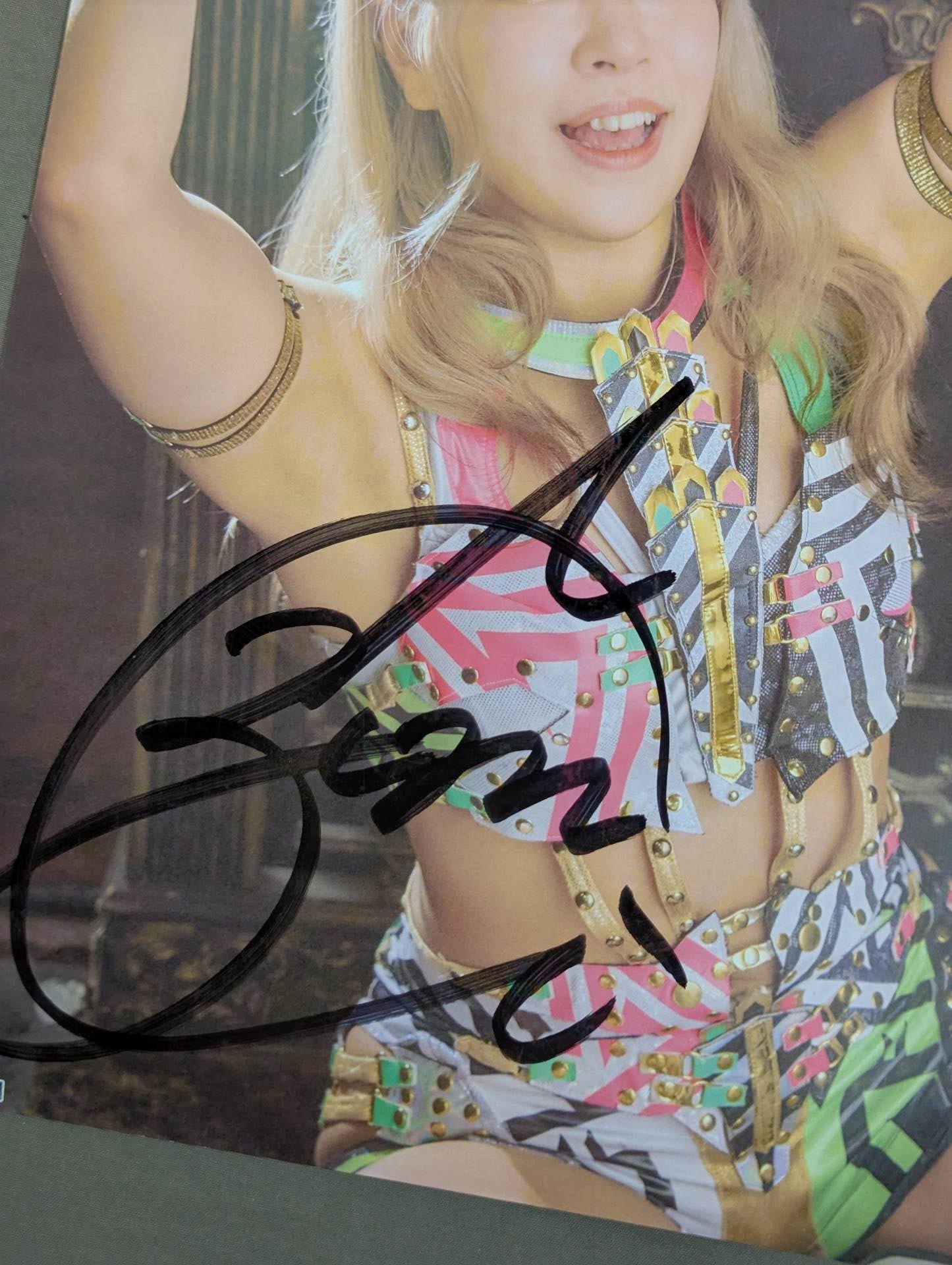 AZM hand signed autograph stardom Pro-Photo (P-5)