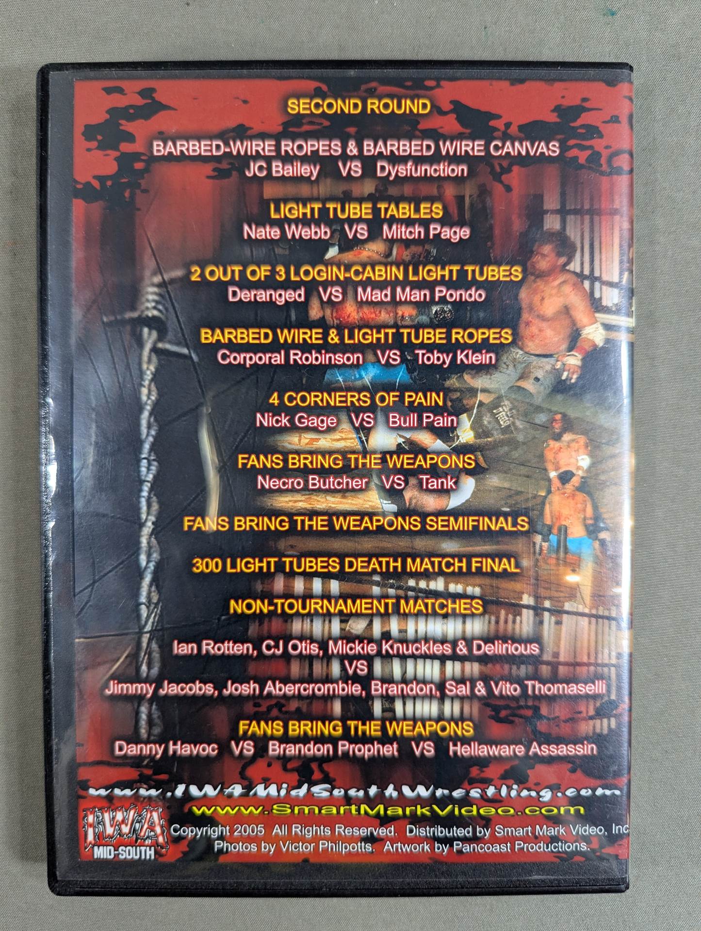 IWA MID SOUTH KING OF THE DEATH MATCHES 2005 NIGHT.2