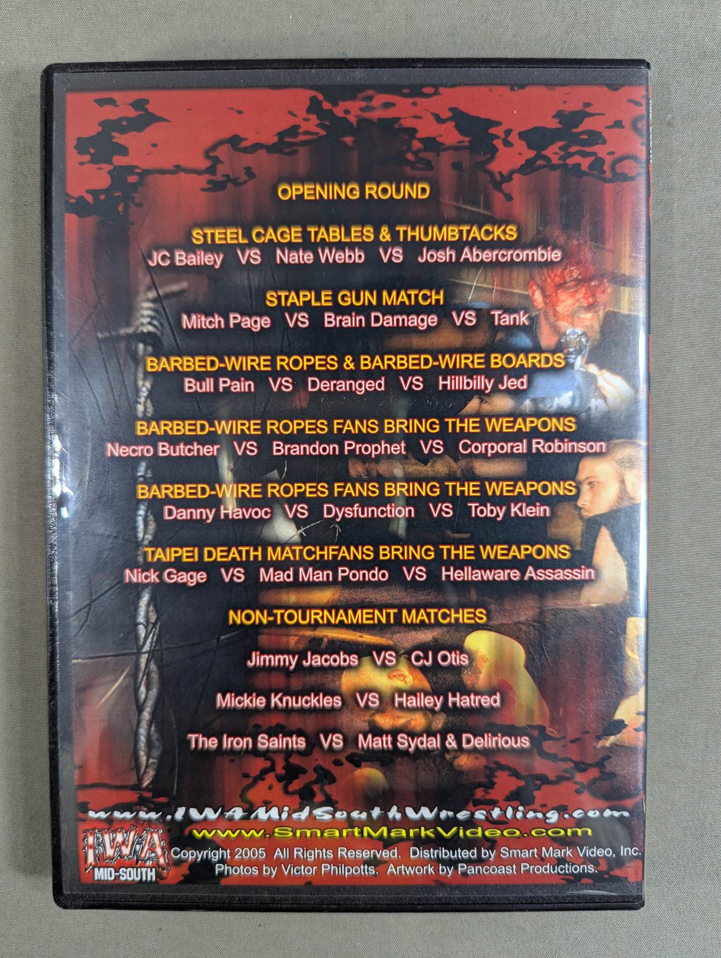 IWA MID SOUTH KING OF THE DEATH MATCHES 2005 NIGHT.1