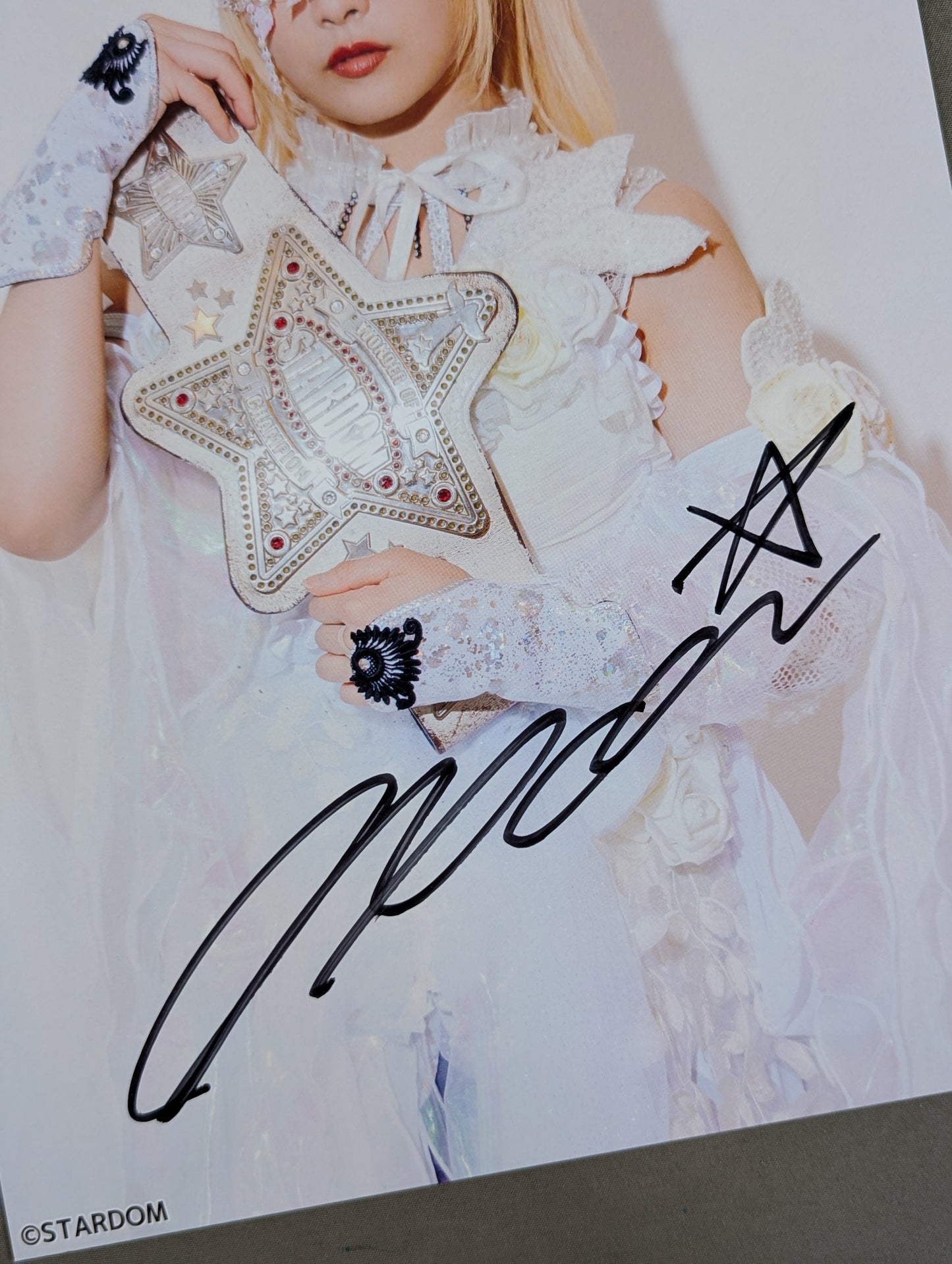 NATSUPOI hand signed autograph Starda Pro-Photo (O-6)