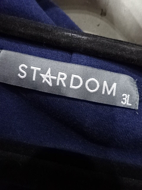 Stardom × Avail Pullover hoodie (1) (Navy)