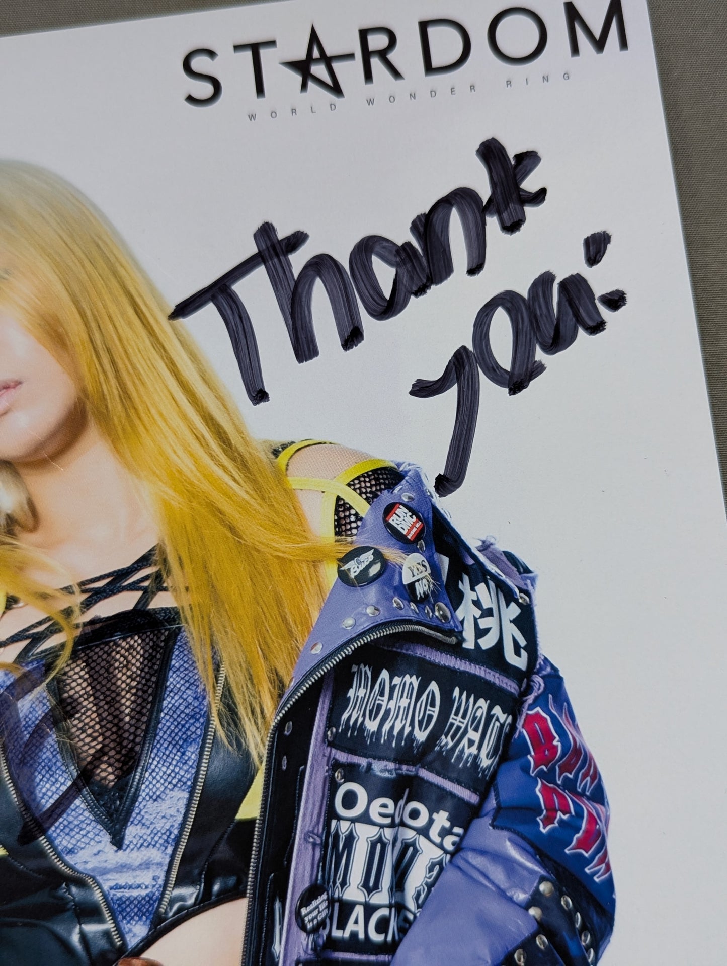 Momo Watanabe hand signed autograph Starda Pro-Photo (K-3)