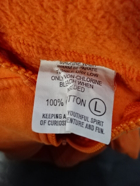 ★ You can become a saku machine! ★ Kazushi Sakuraba Zip Hoodie (1) (Orange)