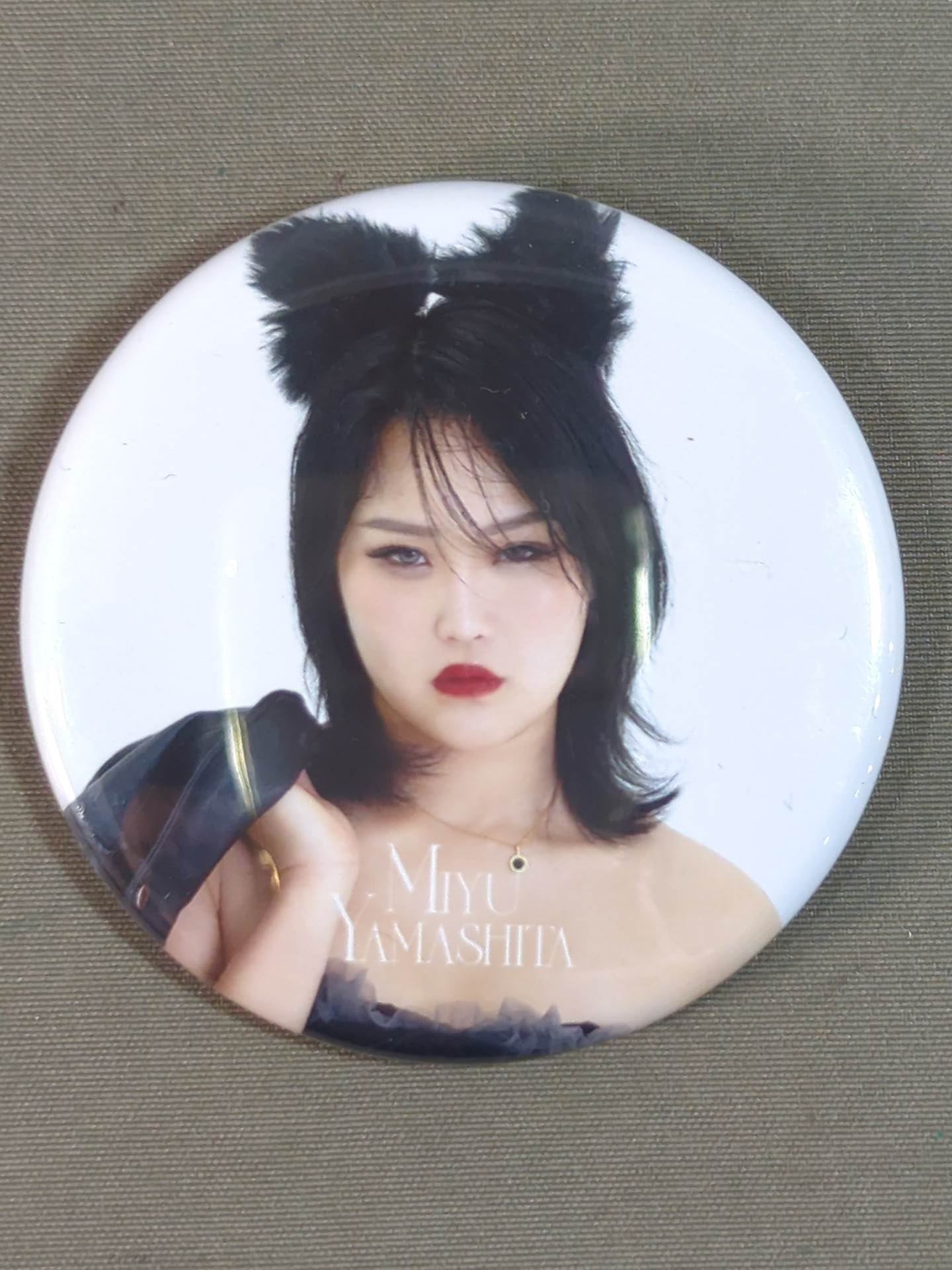 山下実優 東京女子プロレス アニマルシリーズ缶バッジ Vol.1(猫)