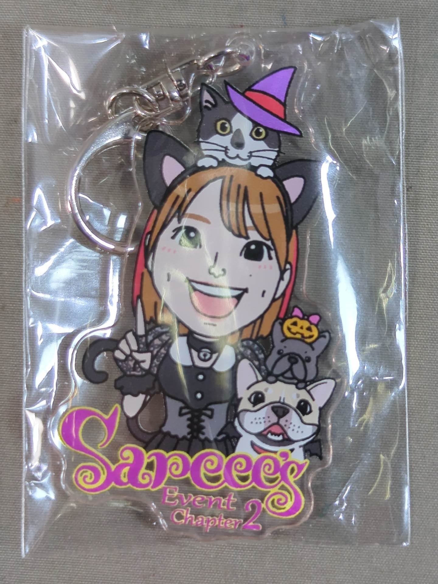★ ★ not sold in stores Sareee (SARRAY) "Sareee (SARRAY) 's Exclusive Event Chapter 2 Acrylic Keychain