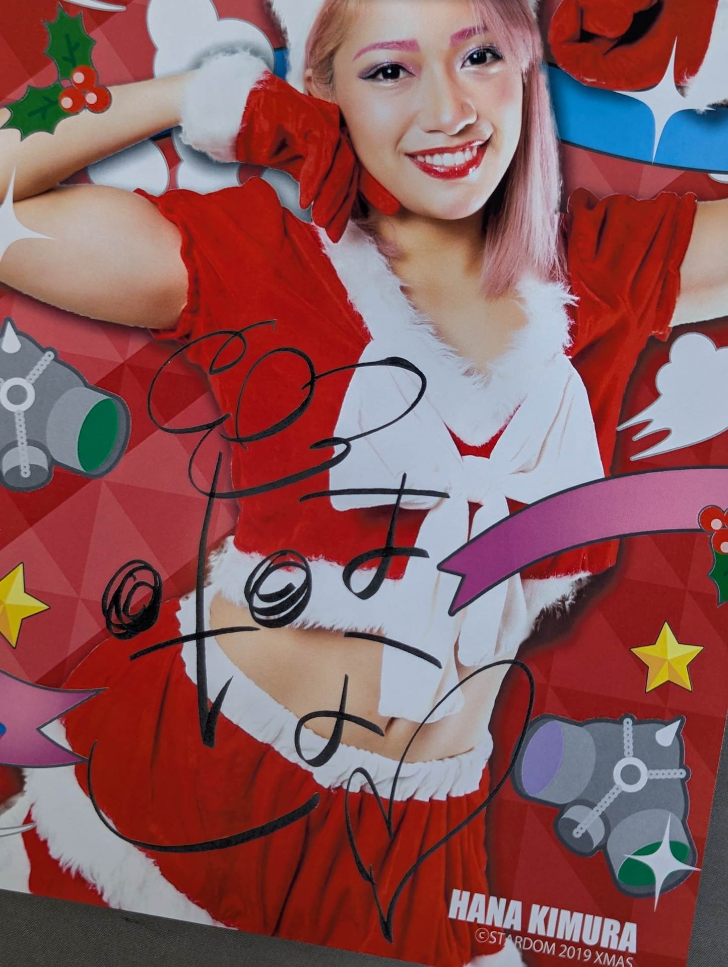 木村花 サンタ ポートレート (STARDOM 2019 XMAS)