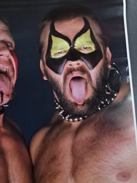 The Road Warriors (Animal & Hawk) GONG JUMBO PIN-UP Wrestling SELECTION