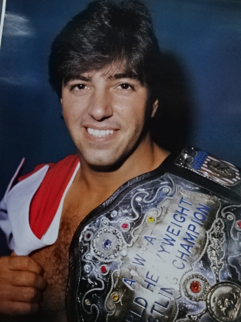 Rick Martel GONG JUMBO PIN-UP Wrestling SELECTION