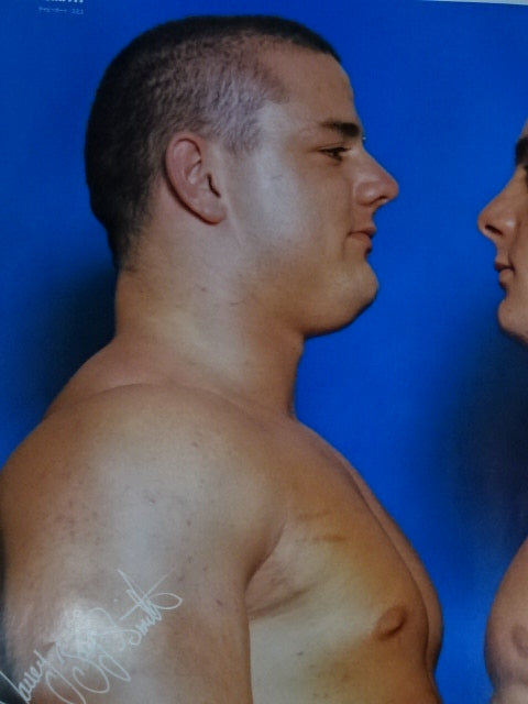 Dynamite Kid & Davey Boy Smith GONG JUMBO PIN-UP Wrestling SELECTION