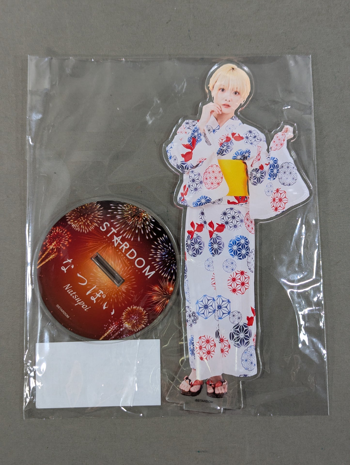 NATSUPOI STARDOM Big Acrylic Stand 2024 (Yukata)