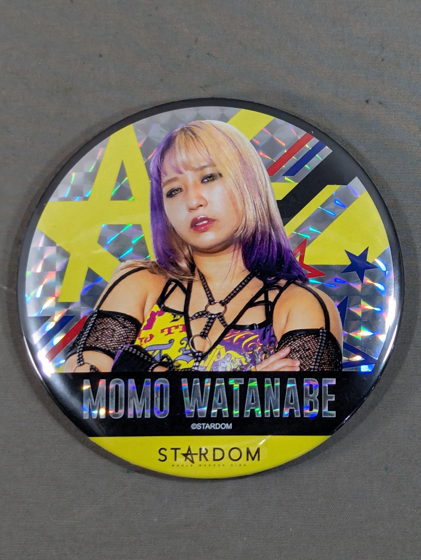 Momo Watanabe 5★STAR GP 2024 Random PinBack button