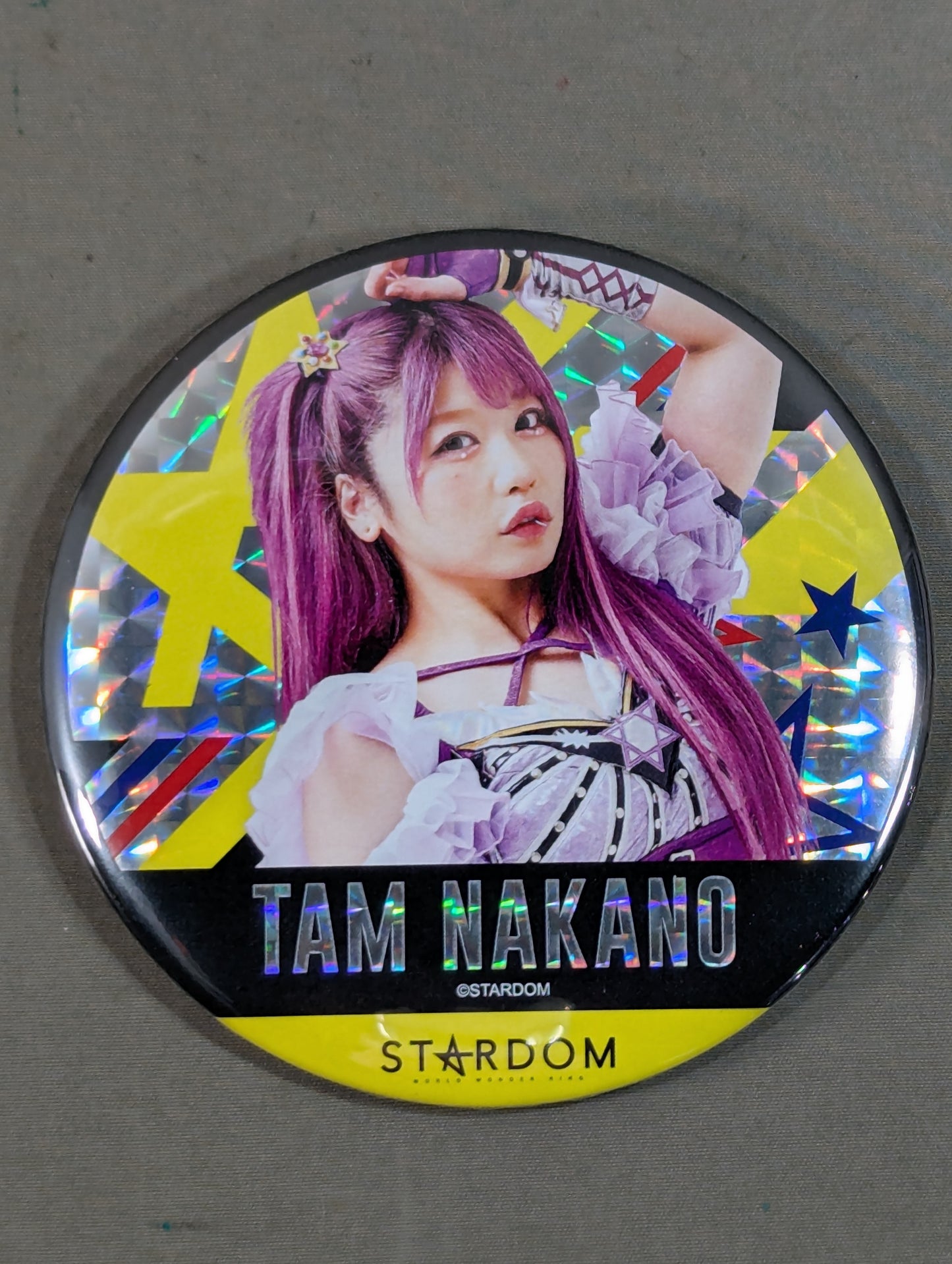 Tam Nakano 5★STAR GP 2024 Random PinBack button