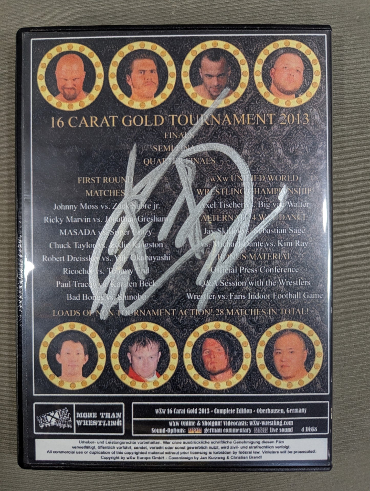 WXW 16 CARAT GOLD 2013 COMPLETE EDITION