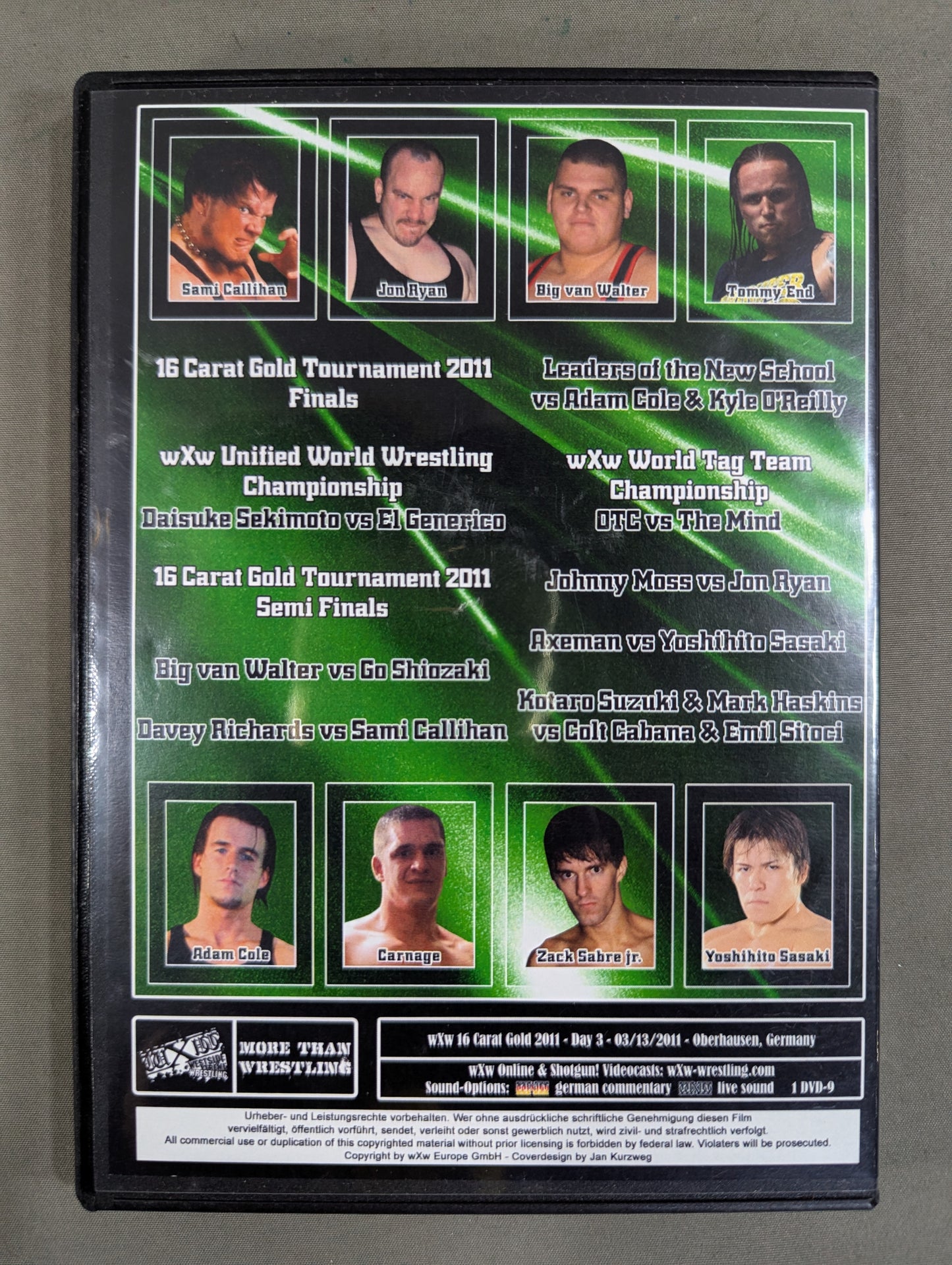 WXW 16 CARAT GOLD 2011 DAY.3