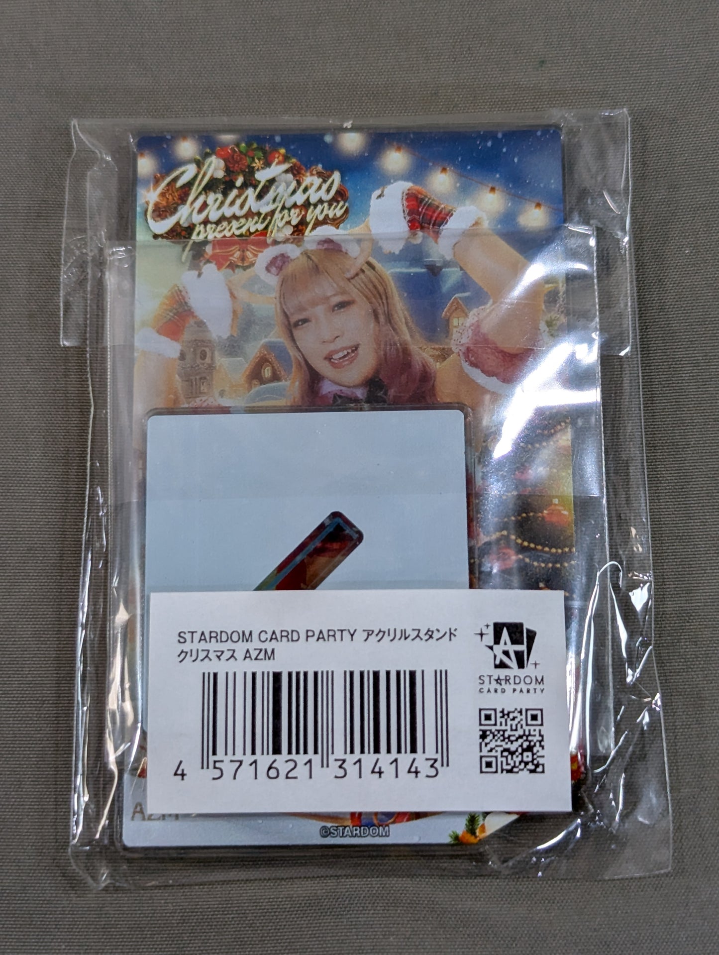 AZM STARDOM CARD PARTY Acrylic Stand Christmas