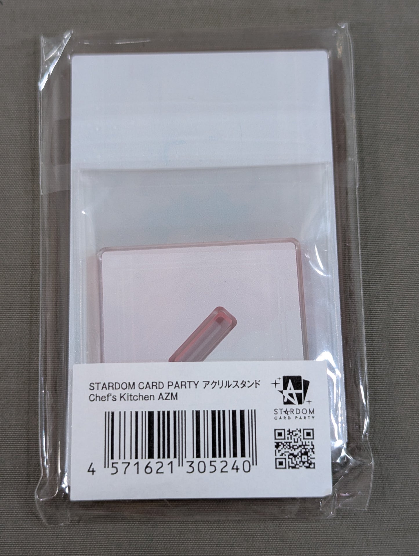 AZM STARDOM CARD PARTY Acrylic Stand Chef's Kitchen