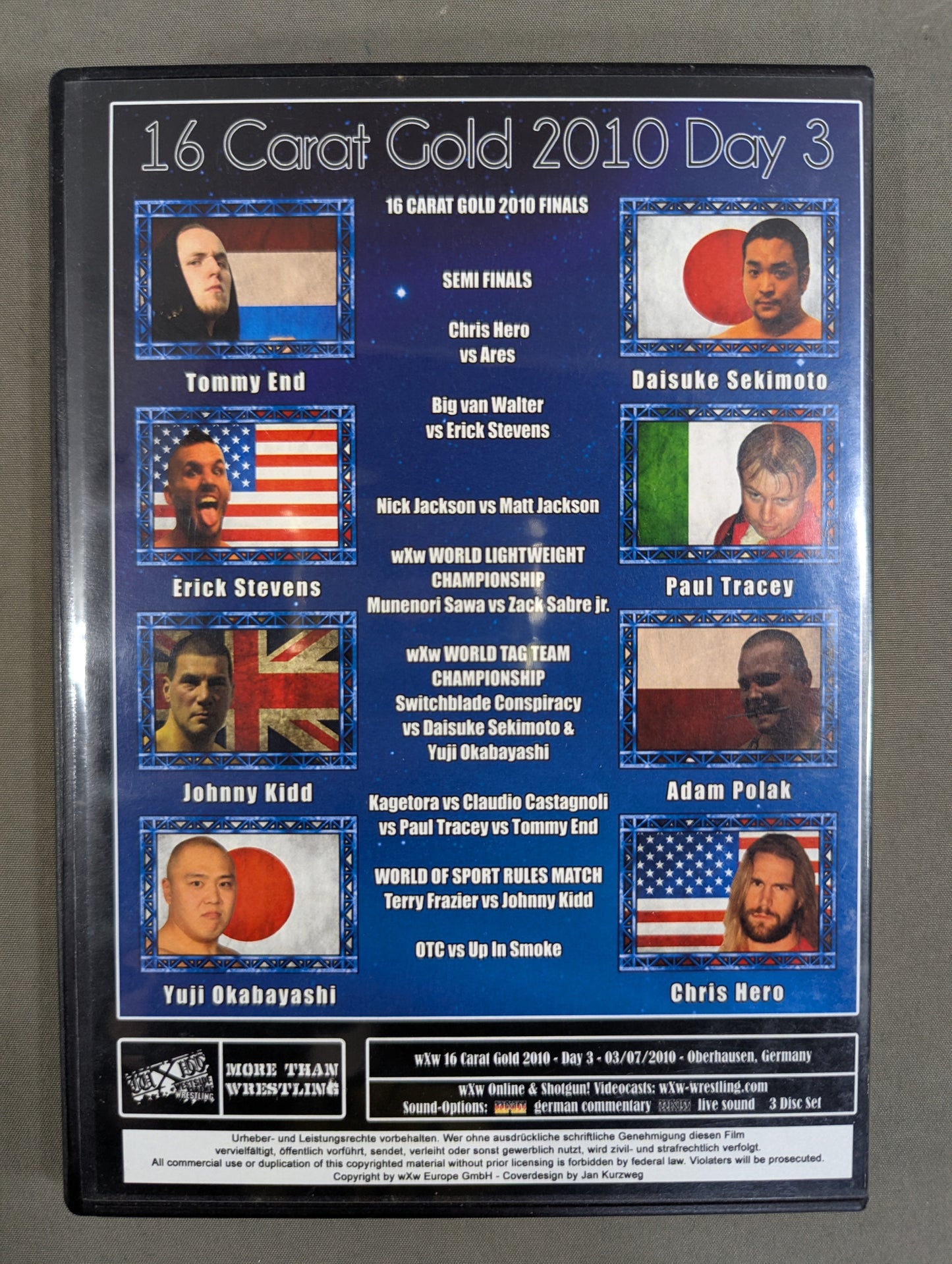 WXW 16 CARAT GOLD 2010 DAY.3