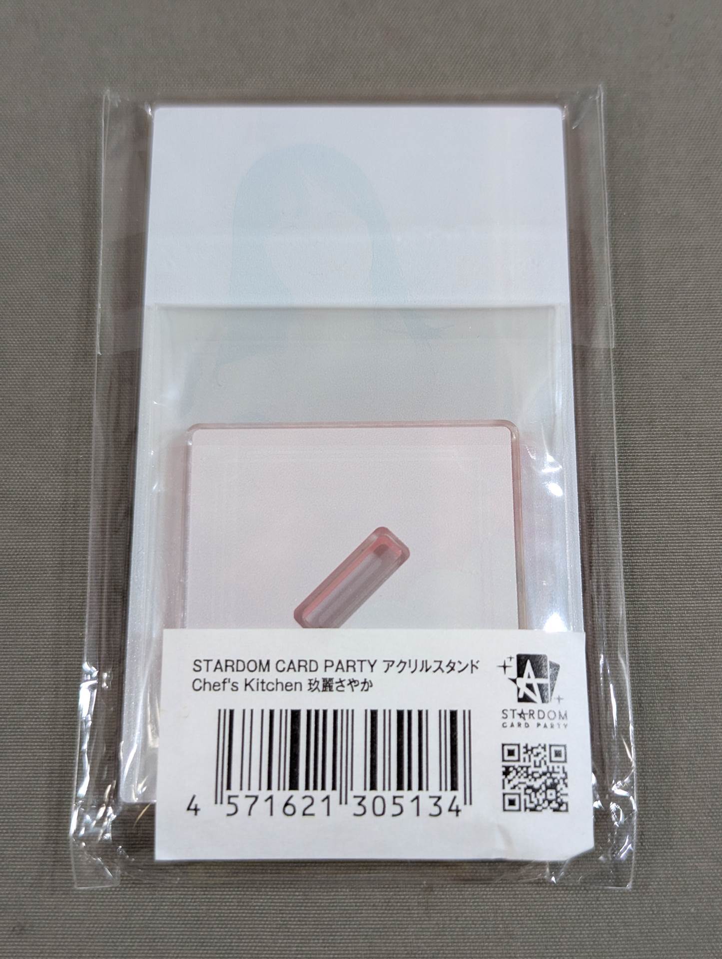 SAYAKA KURARA STARDOM CARD PARTY Acrylic Stand Chef's Kitchen