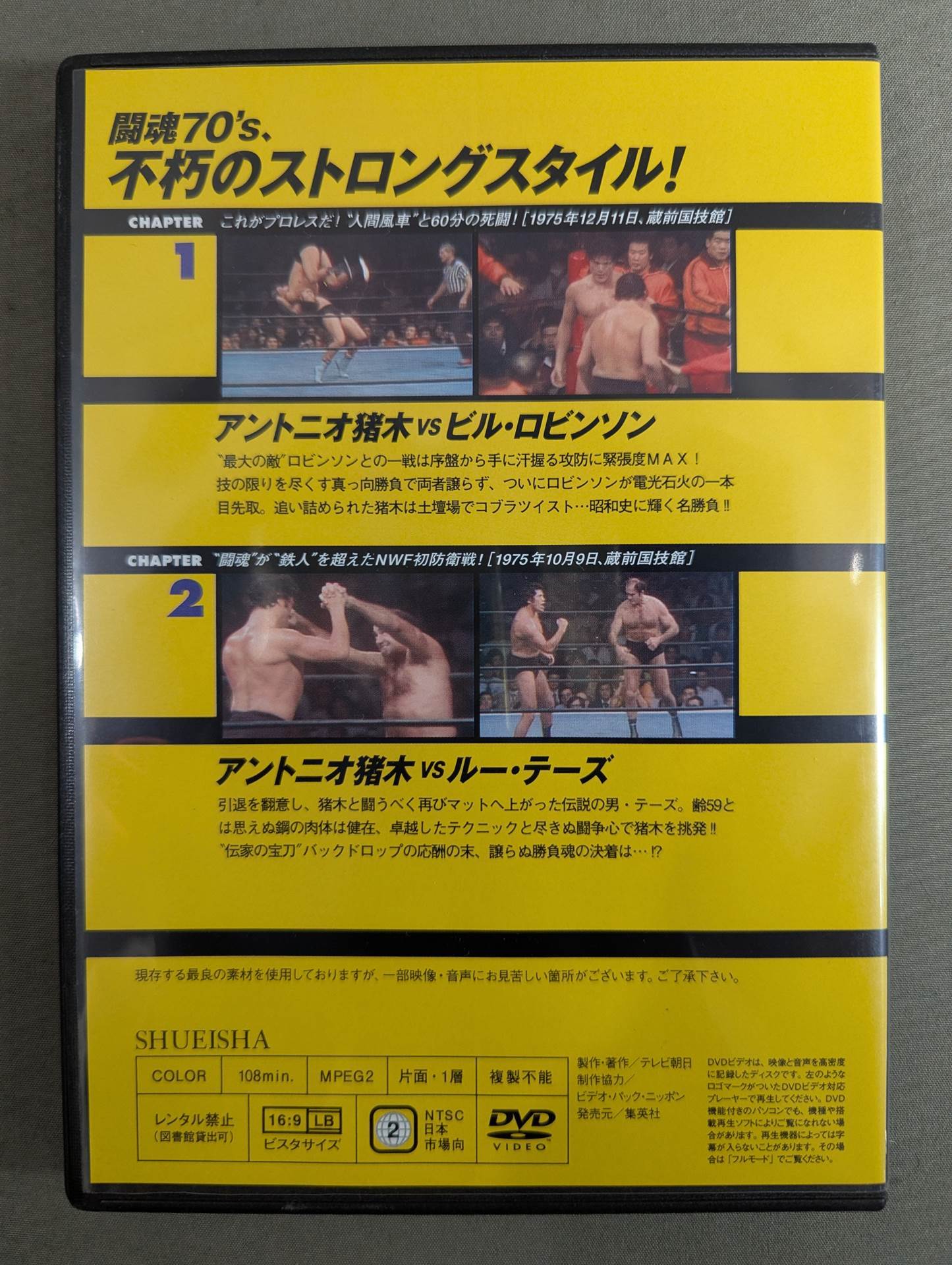 Burn! New Japan Pro Wrestling vol.15