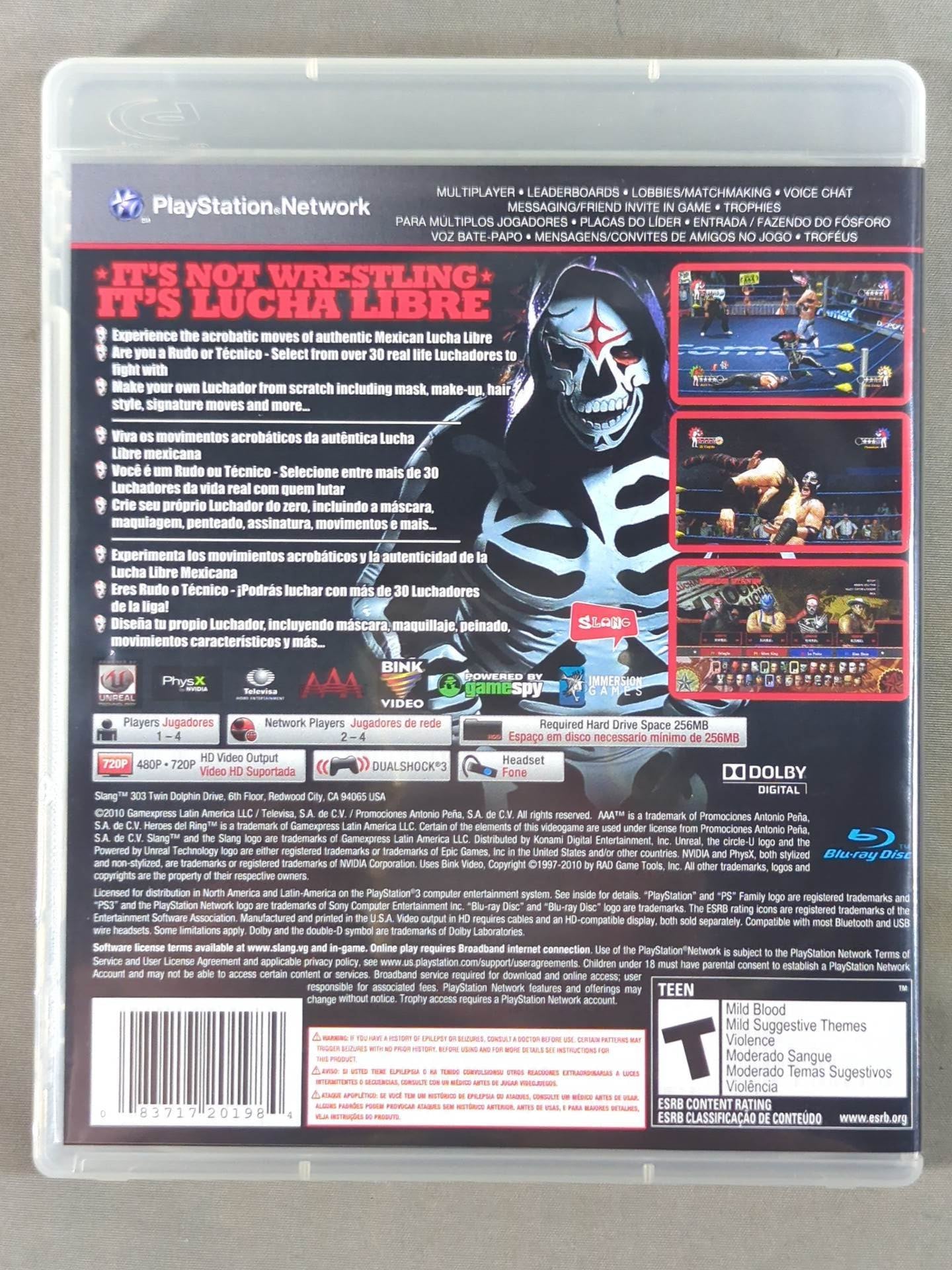 LUCHA LIBRE AAA : HEROES DEL RING (North American version)