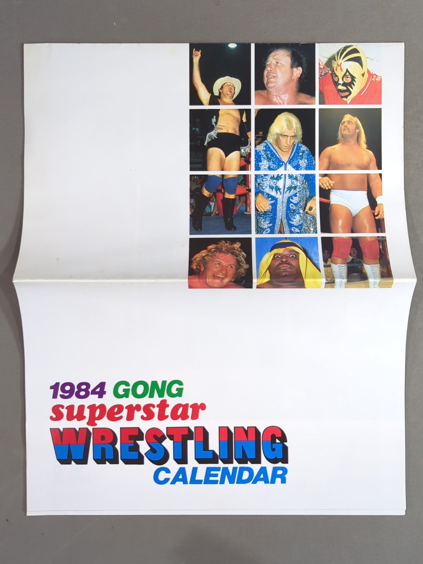 1984 ゴング・スーパースター・レスリング・カレンダー