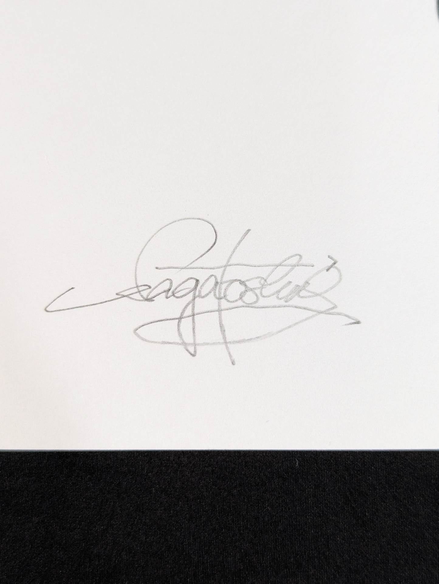 ★ Nagatoshi Sakai 's original drawing work ★ "The Legend of Misawa Tiger" 2nd Tiger Mask (Geji Geji)