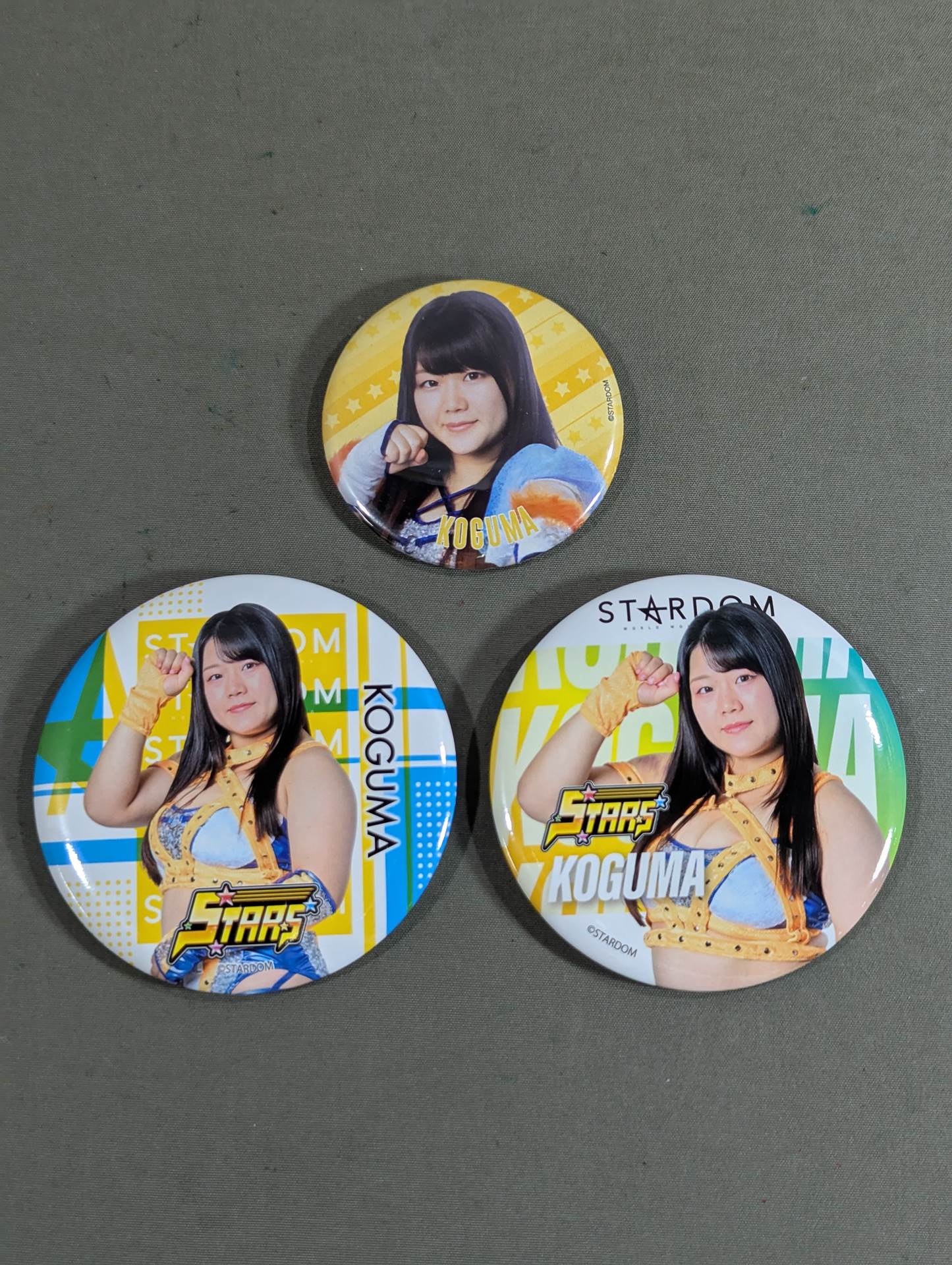 ★ High-Speed Genius ★ Koguma PinBack button Sets(3)