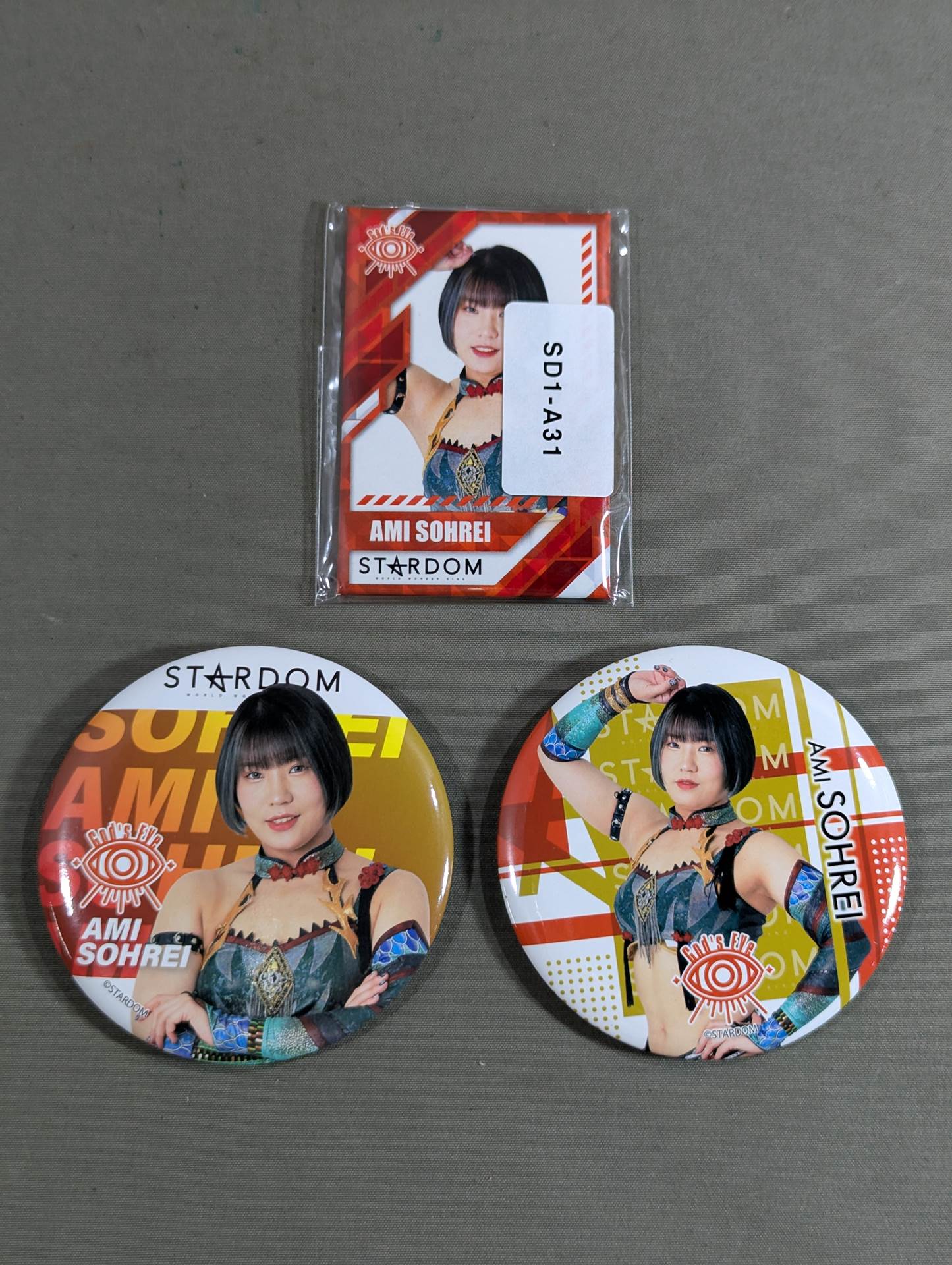 ★ Thunder, like ★ a dragon Ami Sohrei PinBack button sets(2)