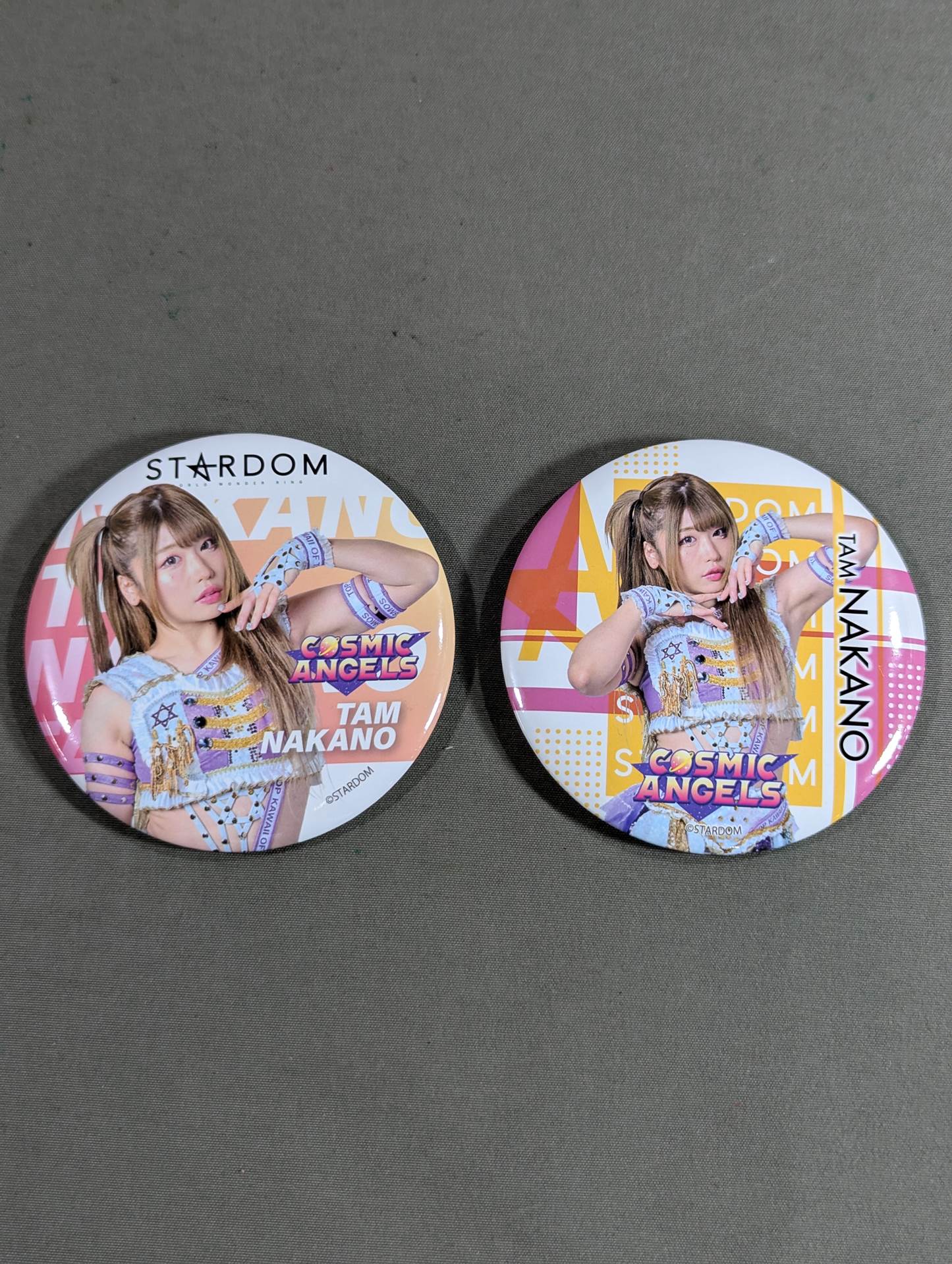 ★ Shining Stardom Dream ★ Tam Nakano PinBack button Sets(3)