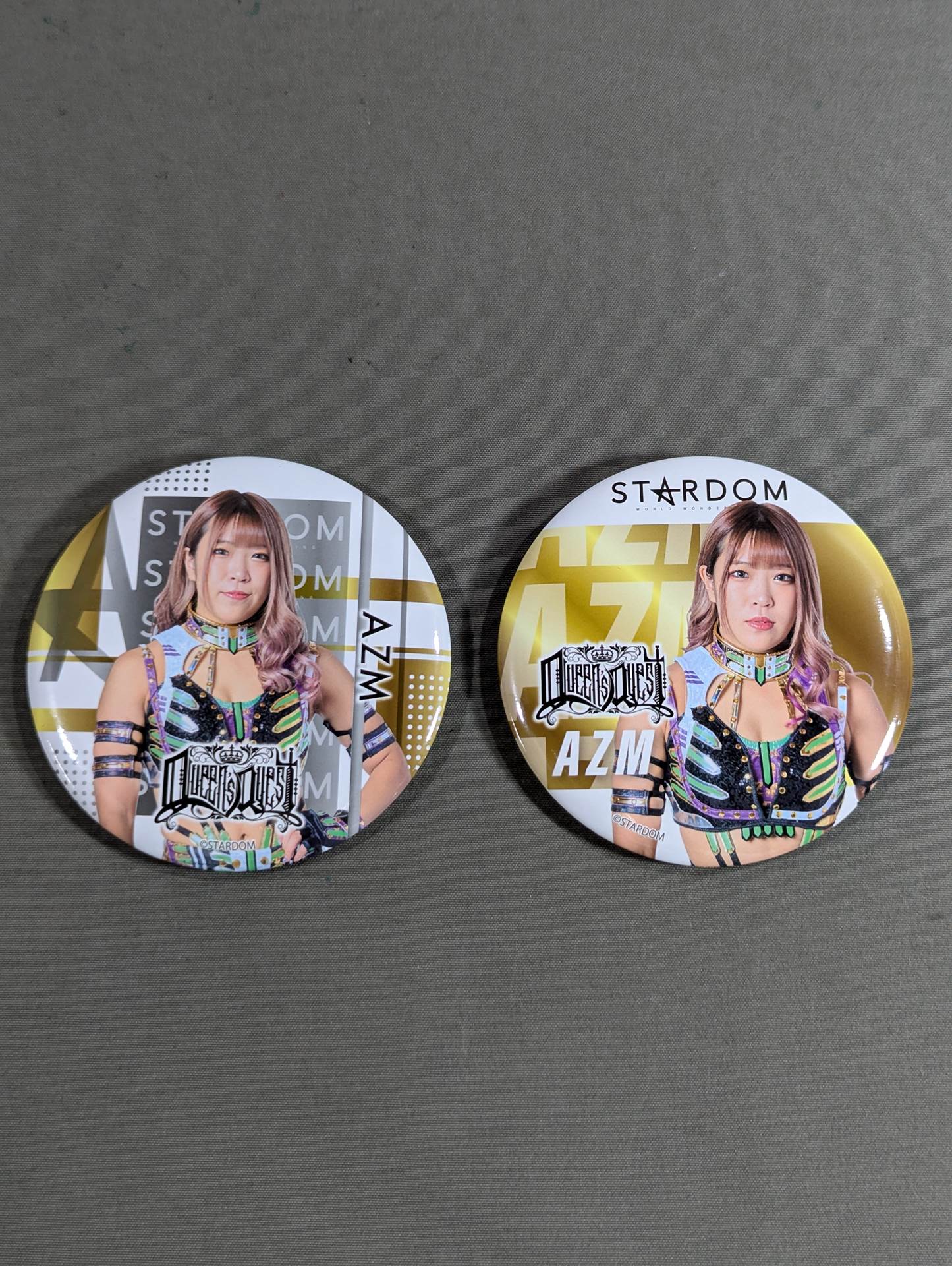 ★ High Speed Bomb Musume ★ AZM PinBack button set(4)
