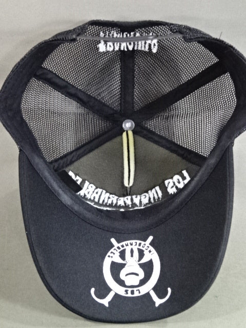 L・I・J メッシュキャップ④(TRANQUILO/ブラック×ホワイト)