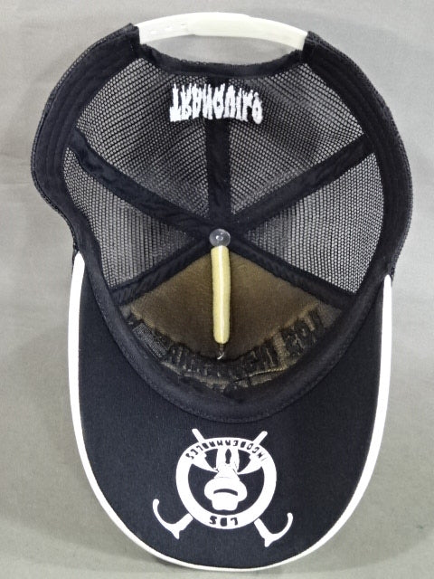 L・I・J メッシュキャップ⑦(ホワイト×ブラック)