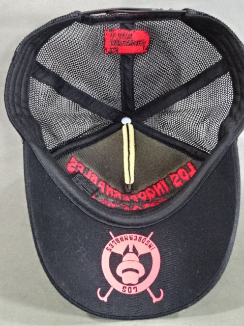 L・I・J メッシュキャップ③(L・I・J ロゴ / ブラック×レッド)