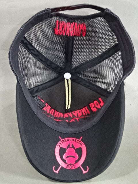 L・I・J メッシュキャップ⑧(TRANQUILO/ブラック×レッド)