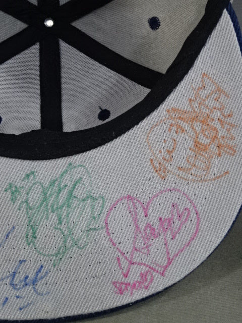 【5名直筆サイン入り】Cheer1 キャップ